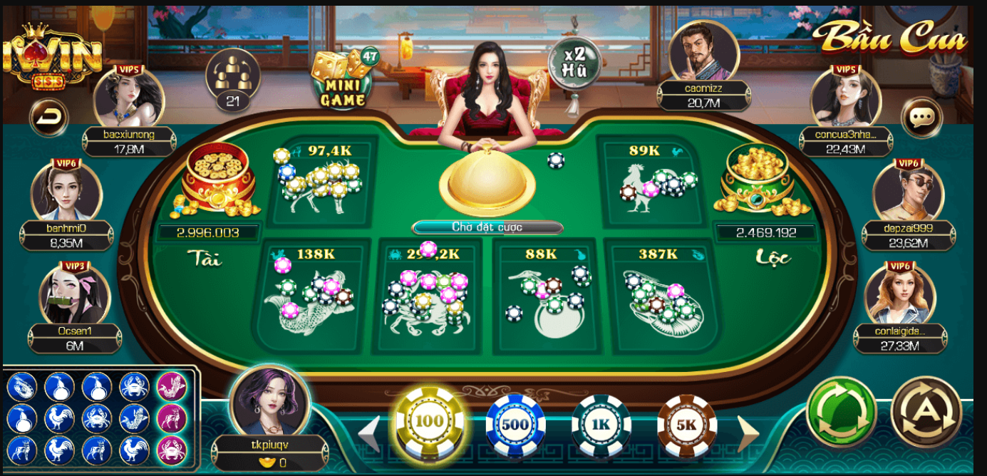 Thông tin về game Bầu Cua