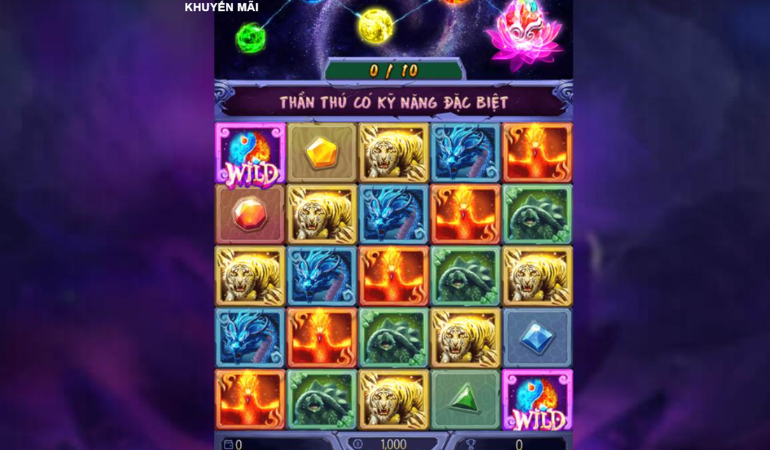 Cách chơi game Thần Thú 4 tại Cổng Sunwin