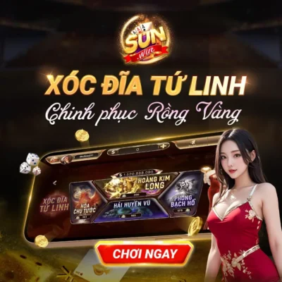 Chơi Xóc đĩa Tứ Linh tại cổng Sunwin